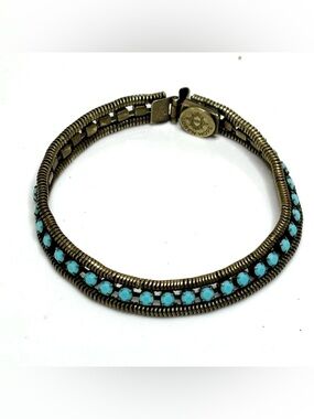Loren Hope Clara Bracelet with Turquoise colored Stones
